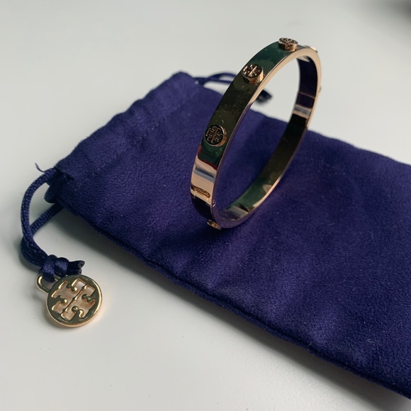 TORY BURCH ROSE GOLD CLASP - Picture 2 of 5